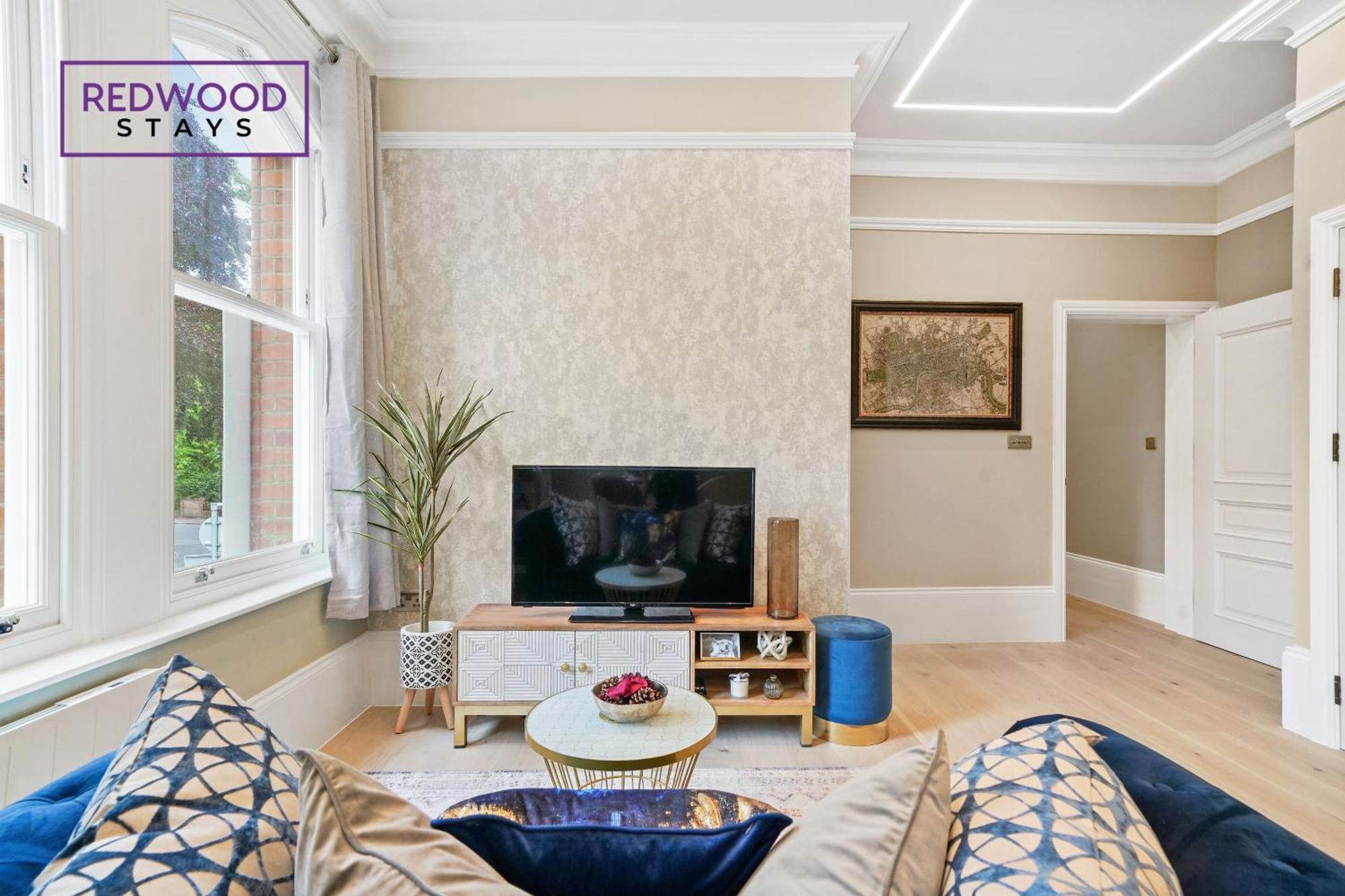 Top Quality 2 Bed 1 Bath Apartments For Contractors By Redwood Stays เรดดิ้ง ภายนอก รูปภาพ